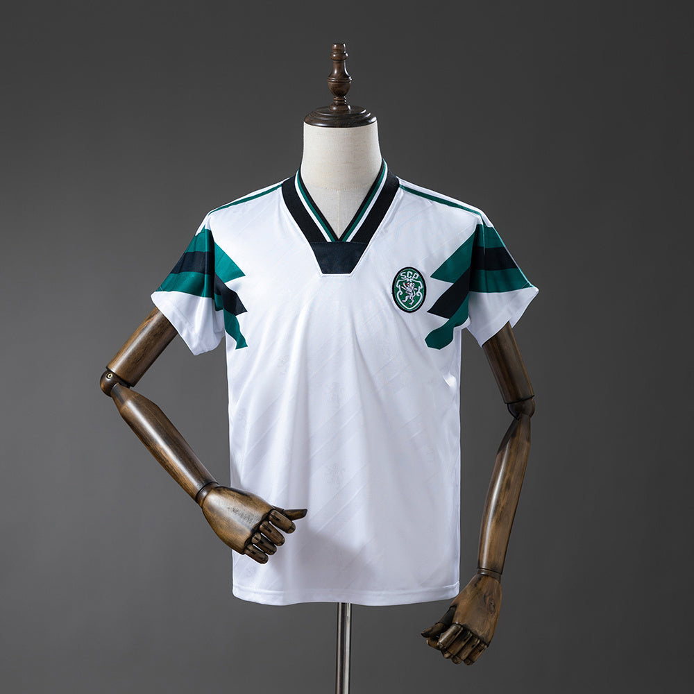 Camisola Sporting C.P. Vintage Branca Anos 90 Limited Edition