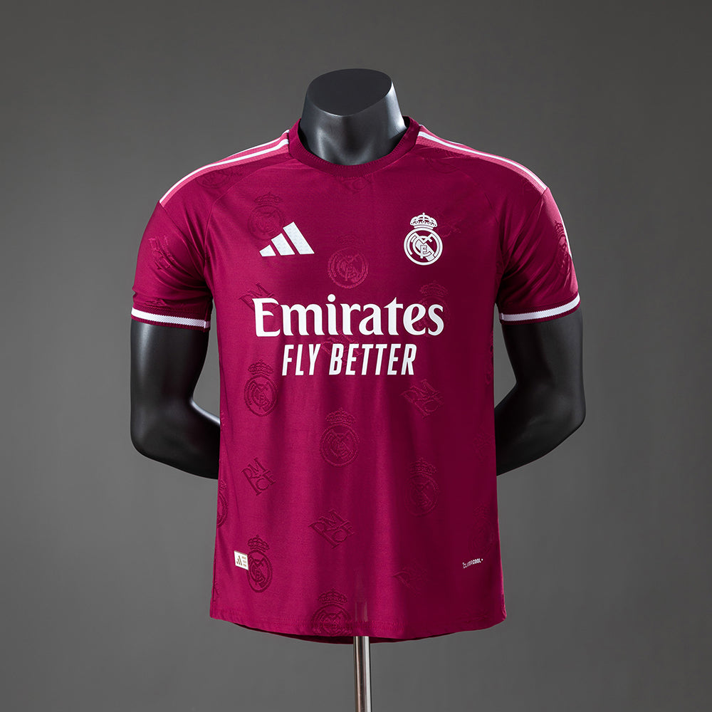 Camisola Edição Especial Real Madrid Bordeaux Versão Jogador 2026/2027