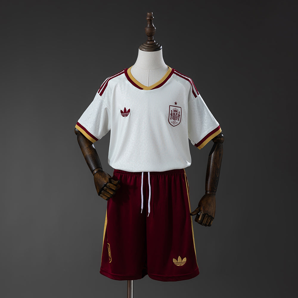 Camisola Fora Espanha 2026 Criança