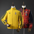 Corta‑Vento Reversível Real Madrid Amarelo & Vermelho