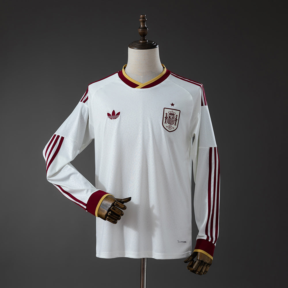 Camisola Fora Espanha 2026 Manga Comprida