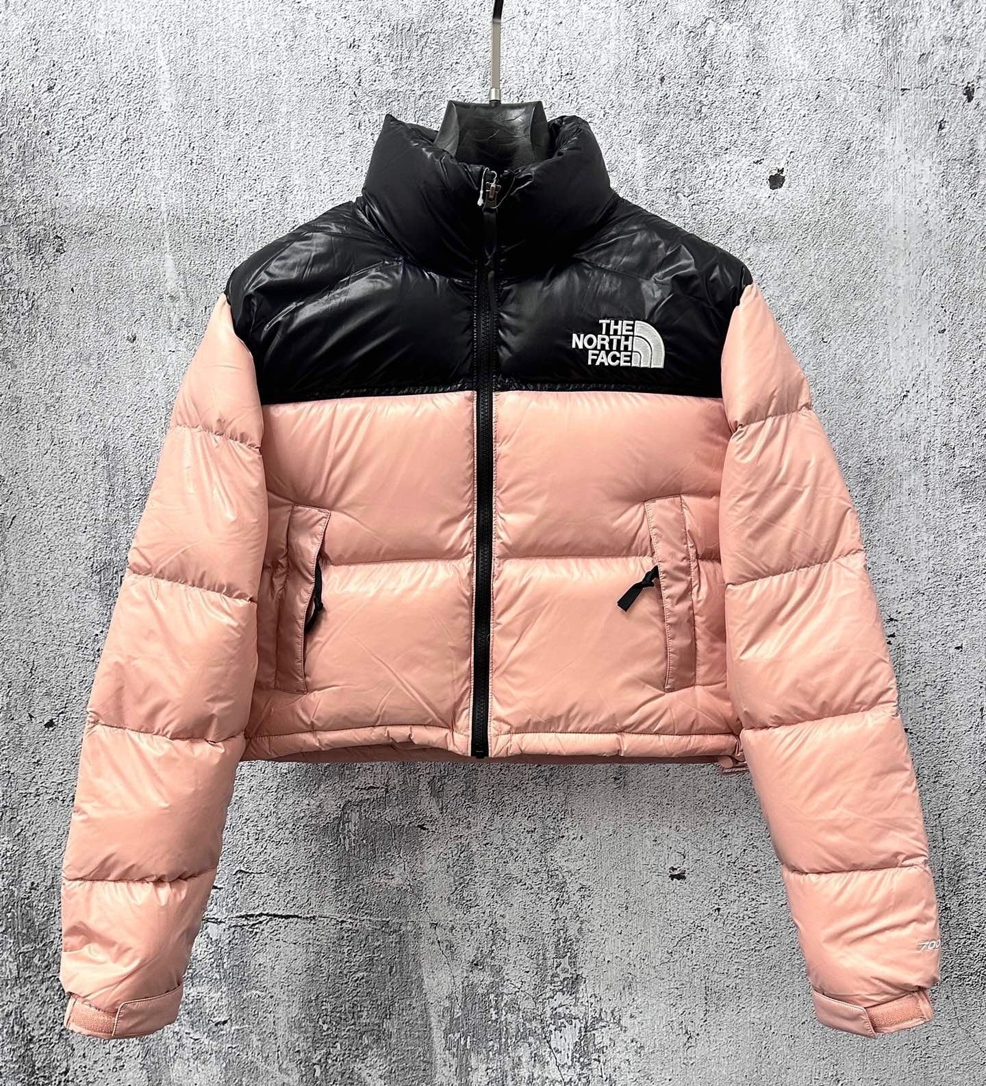 The North Face classic 700 mulher salmão