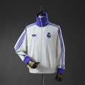 Corta‑Vento Real Madrid x Beckenbauer - Branco Mágico & Roxo