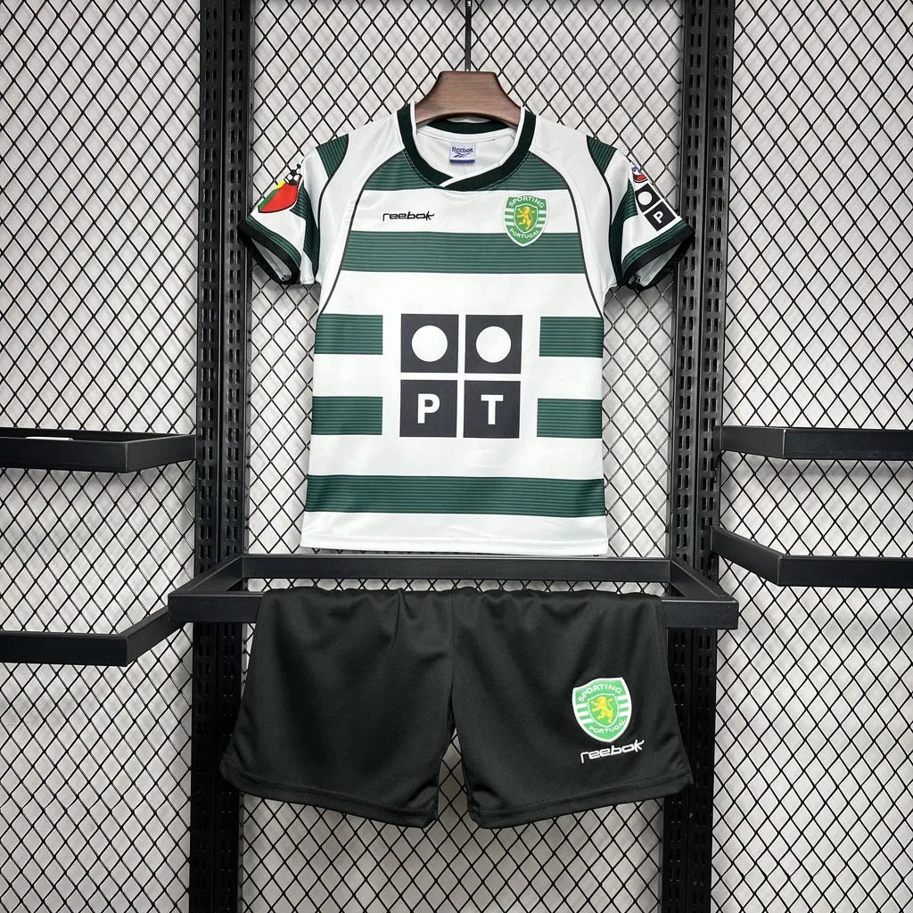Kit Criança Retro Sporting CP 2001/03 Principal