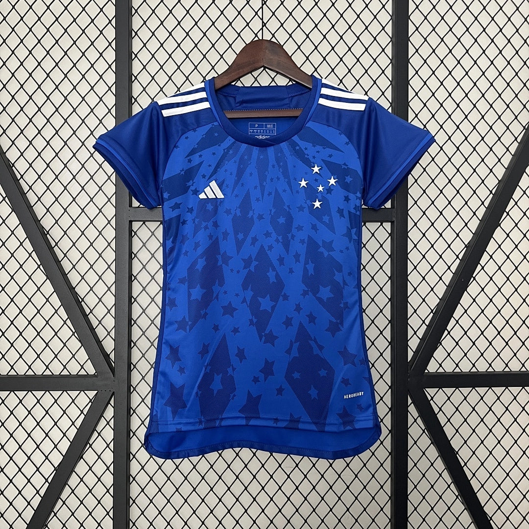 Camisola Principal do Cruzeiro 2024/2025 (Mulher)