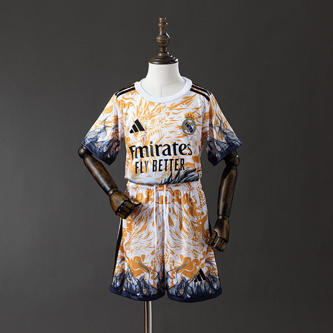 Kit Crianca Real Madrid 2025/2026 Edicao Especial