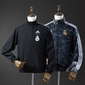 Corta‑Vento Reversível Real Madrid Preto & Dragão