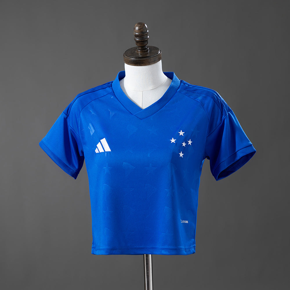 Camisola Cruzeiro 2026/2027 Crop Top Mulher