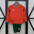 Kit Criança Portugal Principal manga-longa 2025