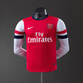 Camisola Arsenal 2012/13 Principal Manga Comprida Retro Versão Jogador