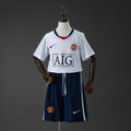Camisola Fora Retro Manchester United League Edition 2008/2009 Criança