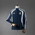 Corta‑Vento Real Madrid Azul Marinho e Branco
