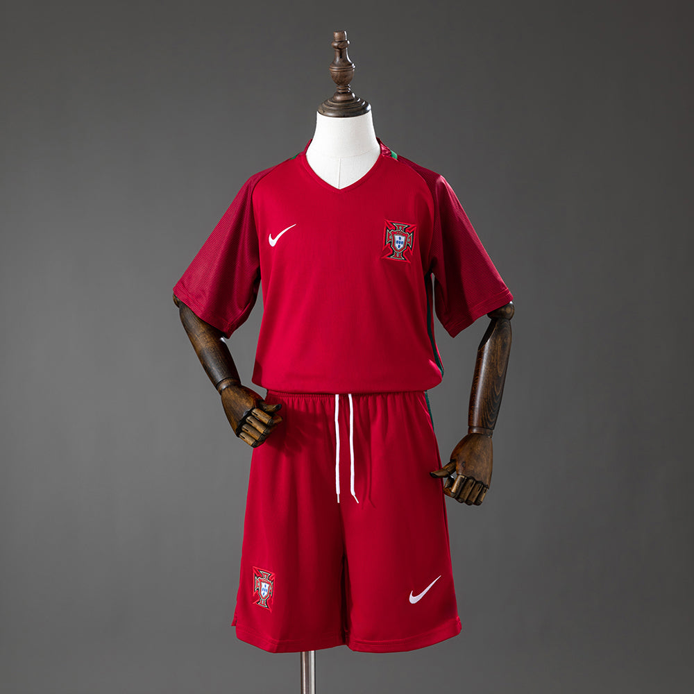 Camisola Principal Retro Portugal 2016/2017 Criança