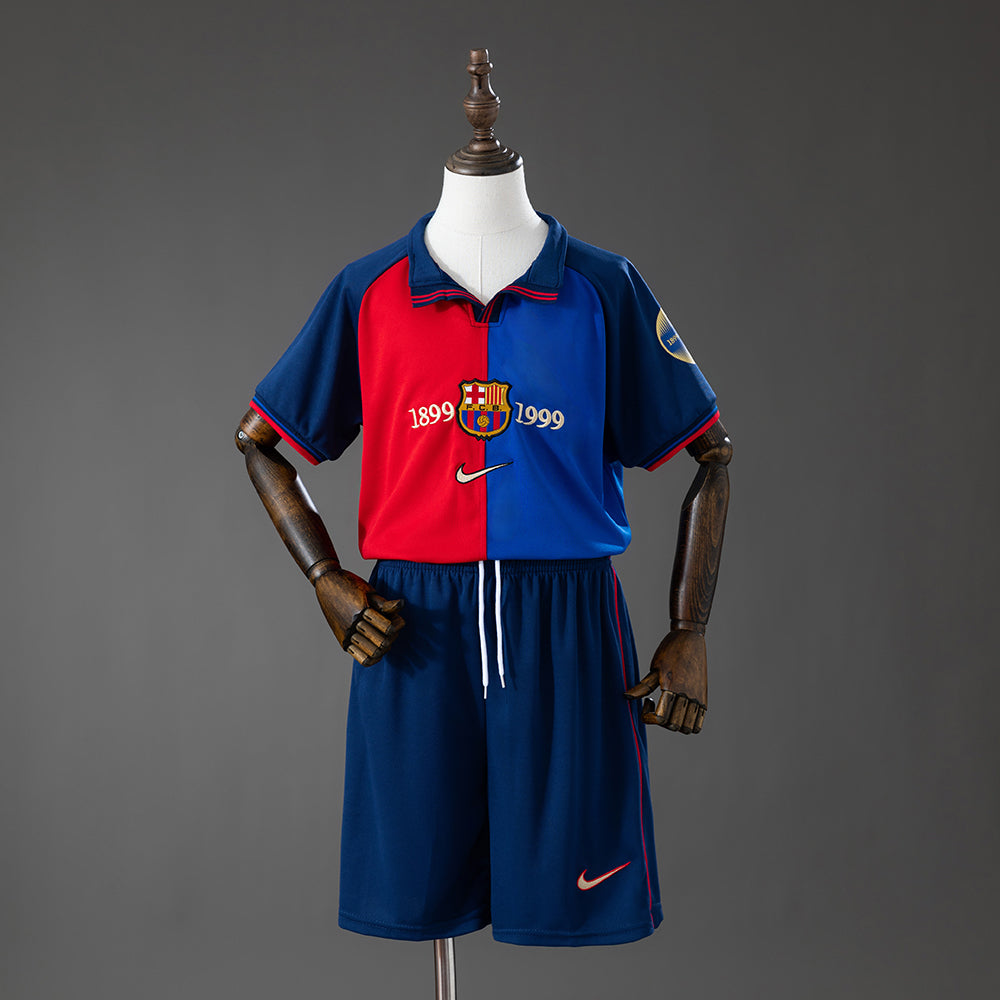 Camisola Retro 100º Aniversário Barcelona Criança