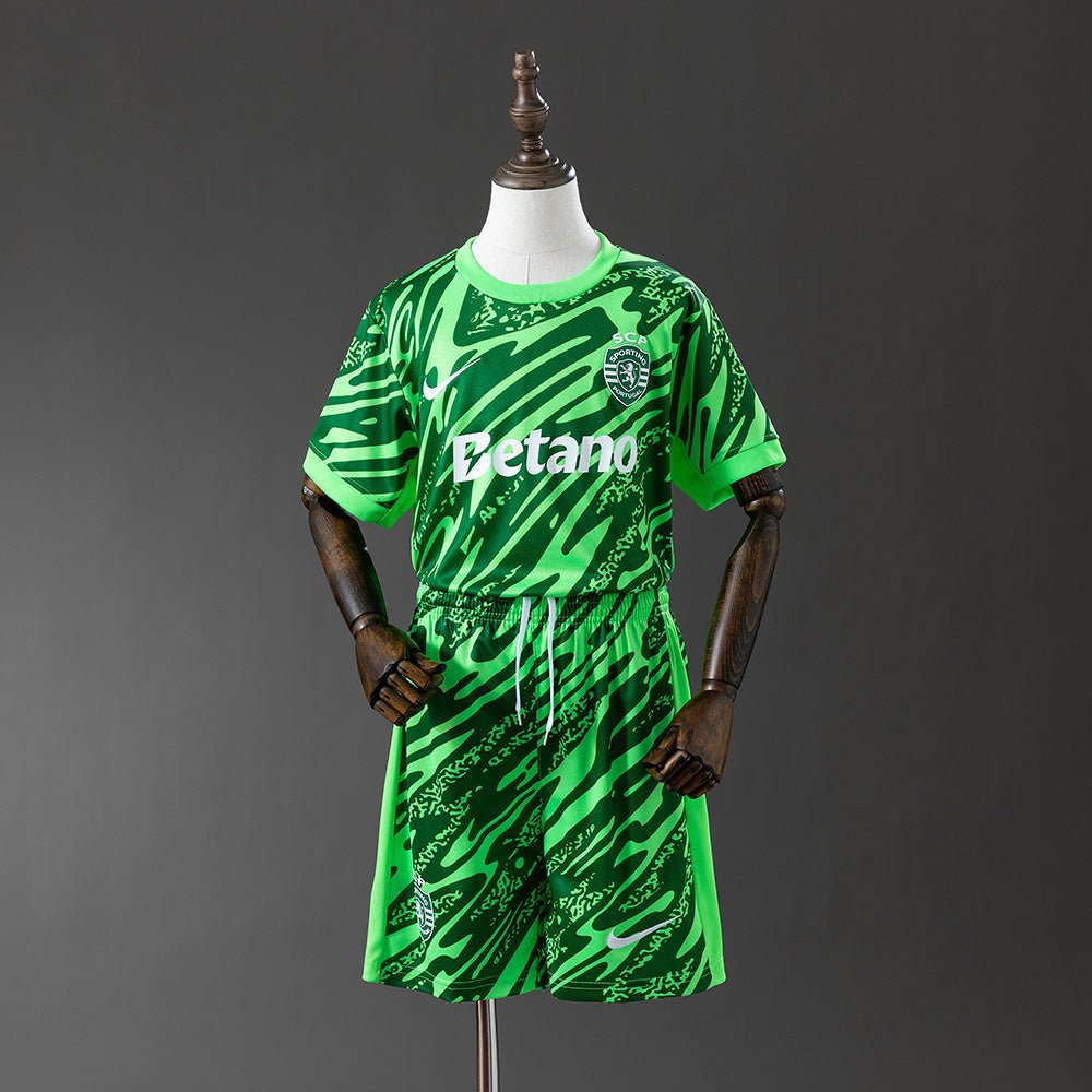Kit Criança Guarda-Redes Sporting CP 2025/26 - Verde