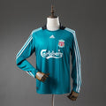 Camisola retro Liverpool manga-longa 08/09 Away 
