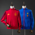 Casaco Reversível Corta-Vento Espanha 2026 Vermelho e Azul