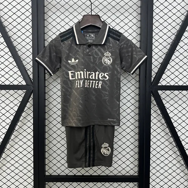 Kit Criança Real Madrid 2024/25 Terceira