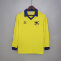 Camisola Arsenal 1971/79 Alternativa Amarela Retro Manga Comprida