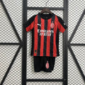 Kit Criança AC Milan Principal 2025/26