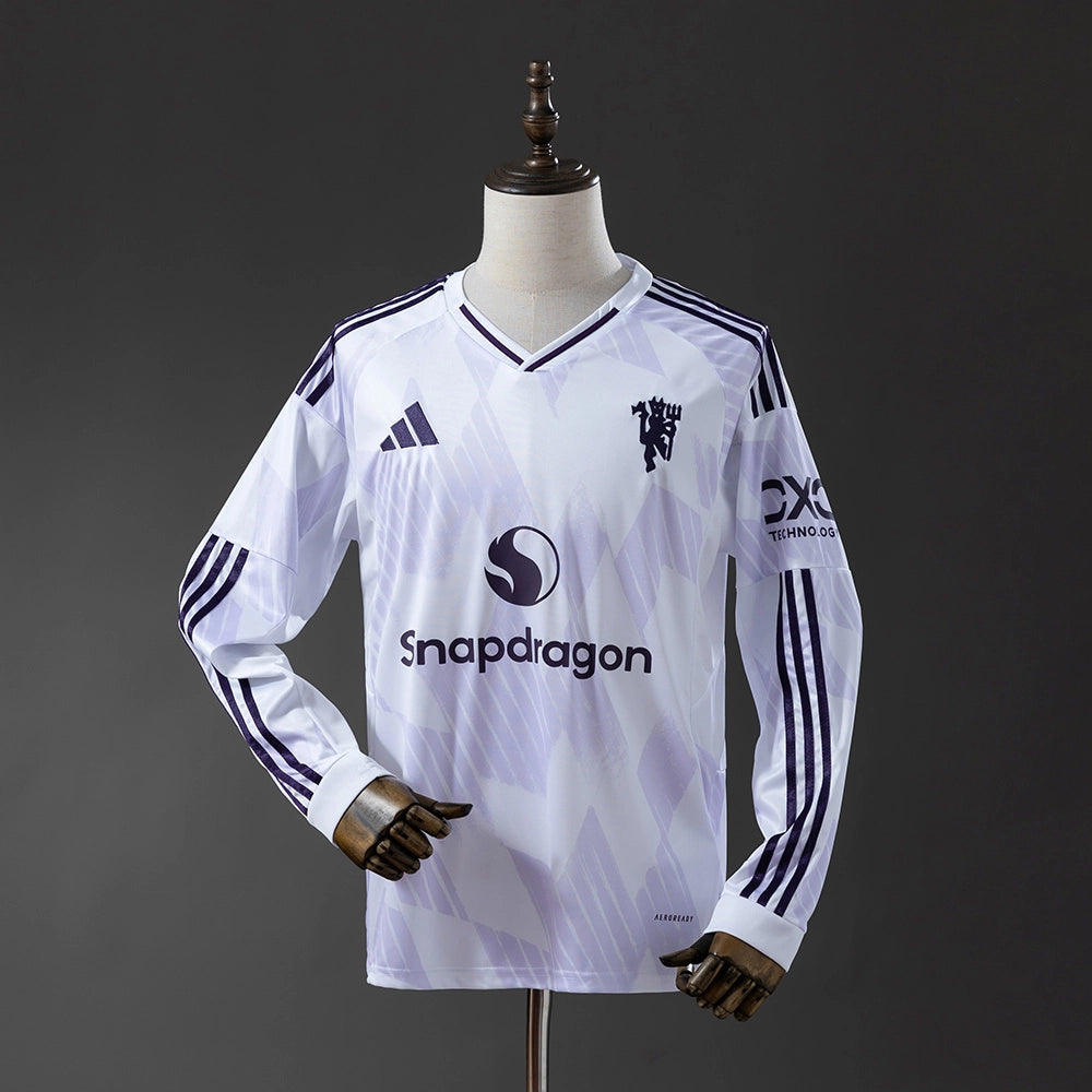 Camisola Manchester United Secundária Manga Comprida 25/26