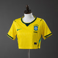 Camisola Principal Brasil Crop Top Feminina 2026