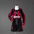 Camisola Principal Retro AC Milan 2006/2007 Manga Comprida Criança