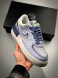 Air Force 1 Shadow Cinzento Azul Meia Noite