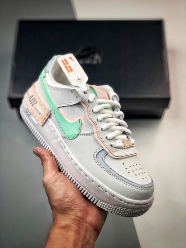 Air Force 1 Shadow Branco e Rosa