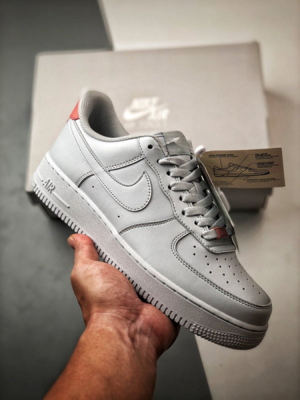 Air Force 1 '07 Low Cinzento e Rosa