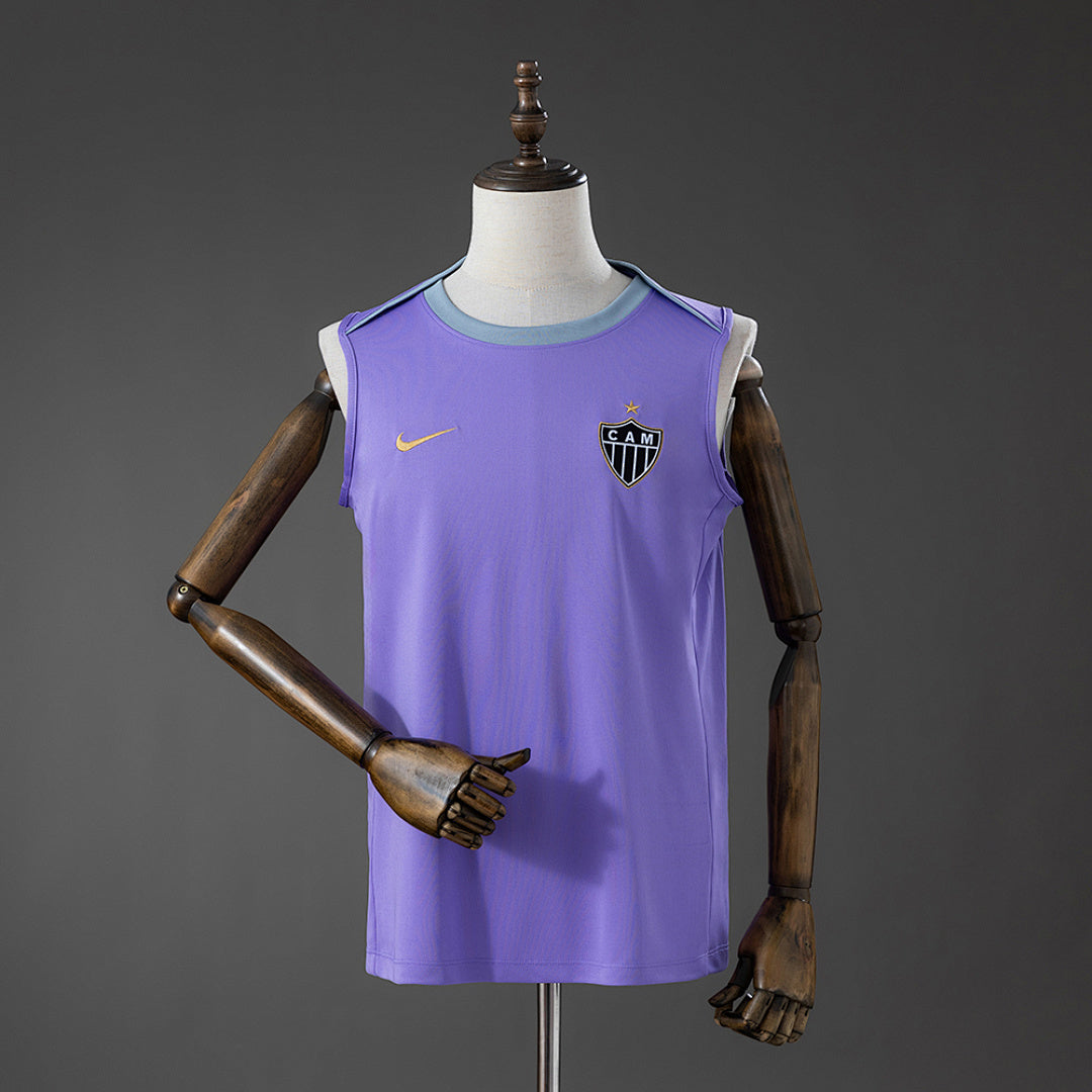 Camisola Treino Colete Atlético Mineiro 2026/2027 Roxa