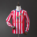 Camisola Principal do Atletico Madrid 2004/2005 (Retro, Manga Longa)