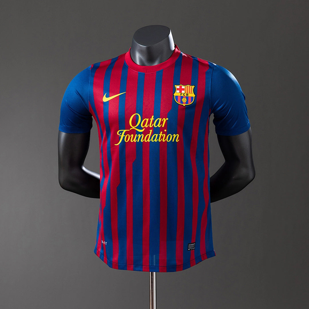 Camisola Principal do FC Barcelona 2011/2012 (Retro, Versao Jogador)