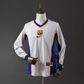 Camisola Alternativa do FC Barcelona 1998/1999 (Retro, Manga Longa)