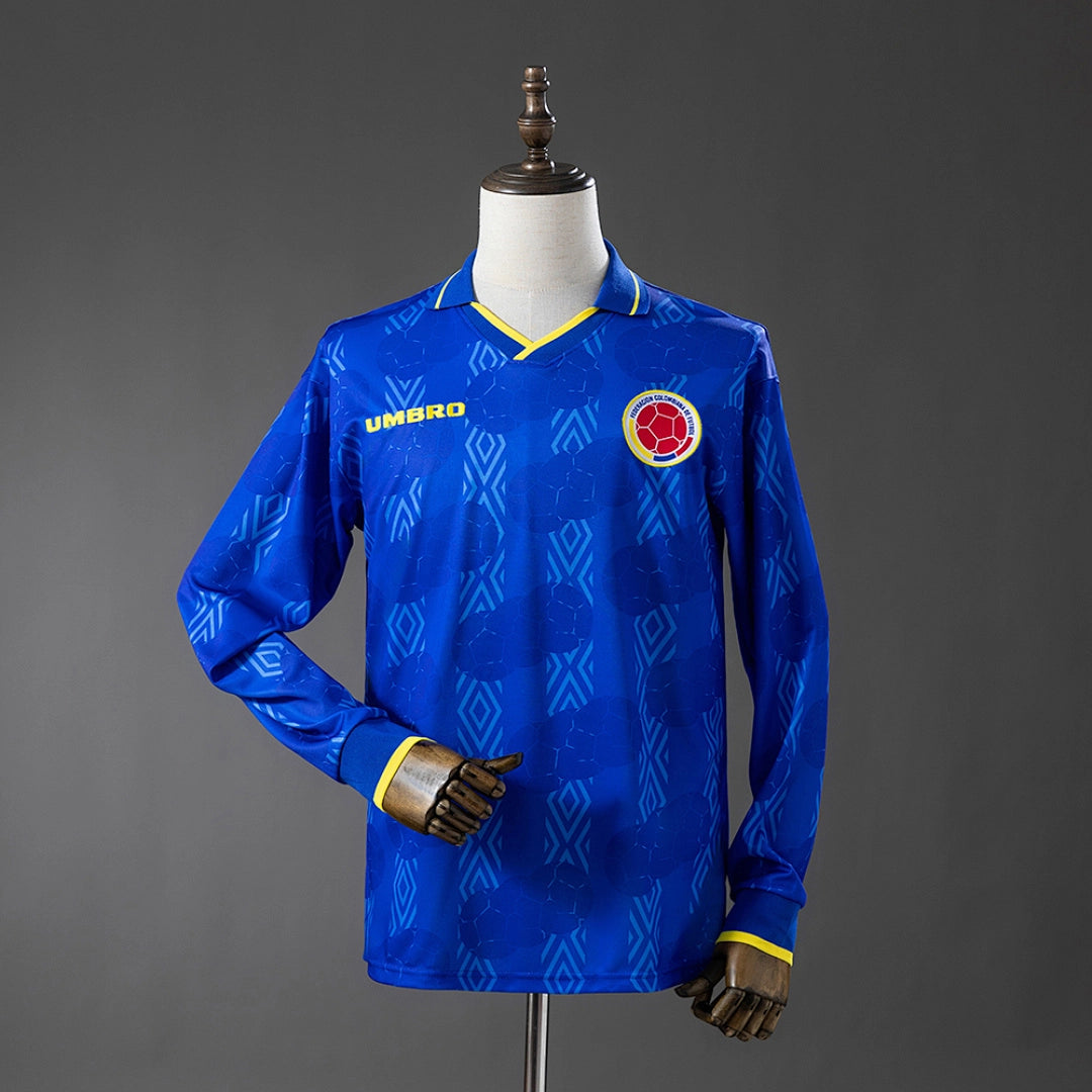Camisola Alternativa da Colombia 1994 (Manga Longa)