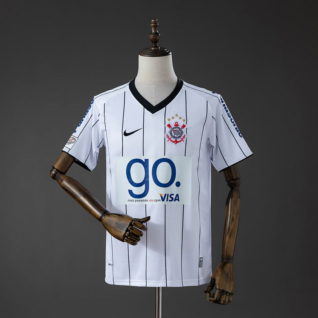 Camisola Pré-Época Principal Corinthians 2009 Retro