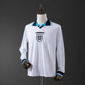 Camisola Principal da Inglaterra 1996 (Retro, Manga Longa)