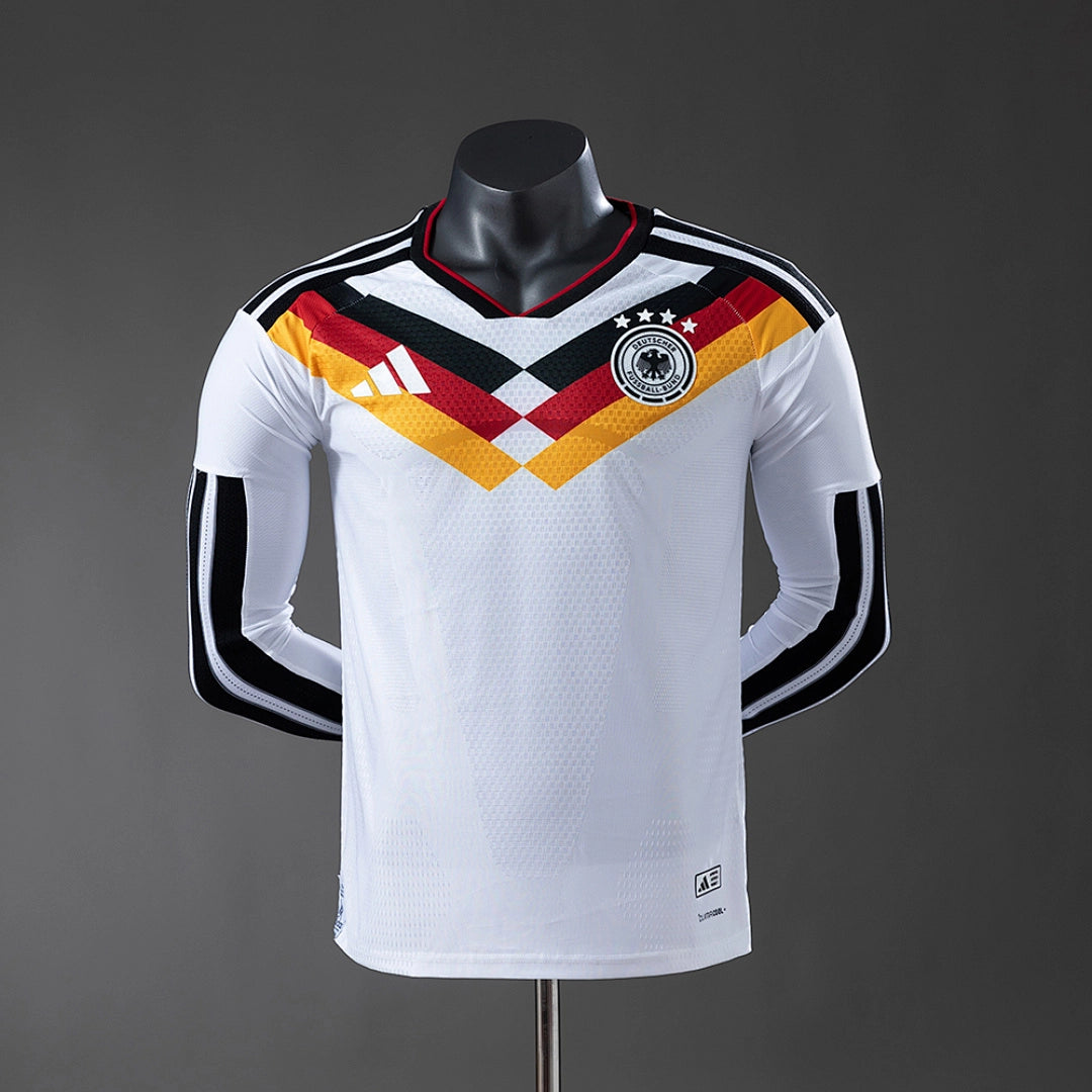 Camisola Principal da Alemanha 2026 (Versao Jogador, Manga Longa)