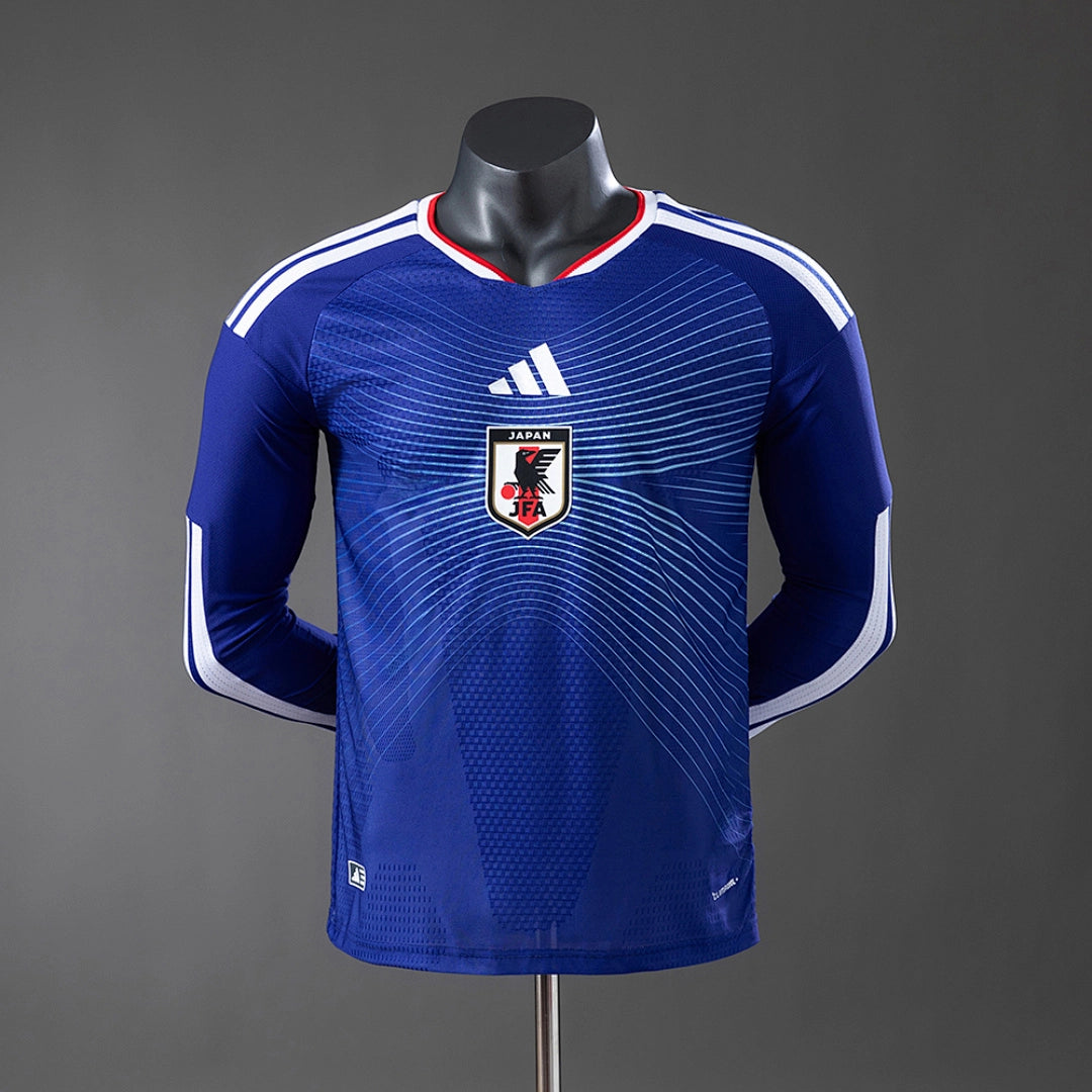 Camisola Principal do japão  2026 (Versao Jogador, Manga Longa)