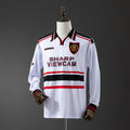 Camisola Alternativa do Manchester United 1998 (Retro, Manga Longa)