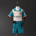 Kit Crianca Manchester City Quarta 2024/2025