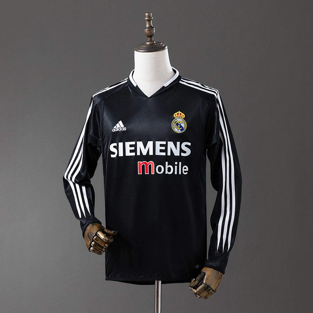 Camisola Terceira do Real Madrid 2004/2005 (Retro, Manga Longa)