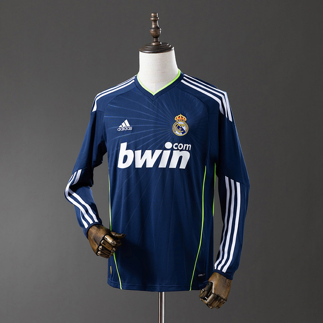 Camisola Alternativa do Real Madrid 2010/2011 (Retro, Manga Longa)