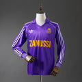 Camisola Alternativa do Real Madrid 1984/1985 (Retro, Manga Longa)