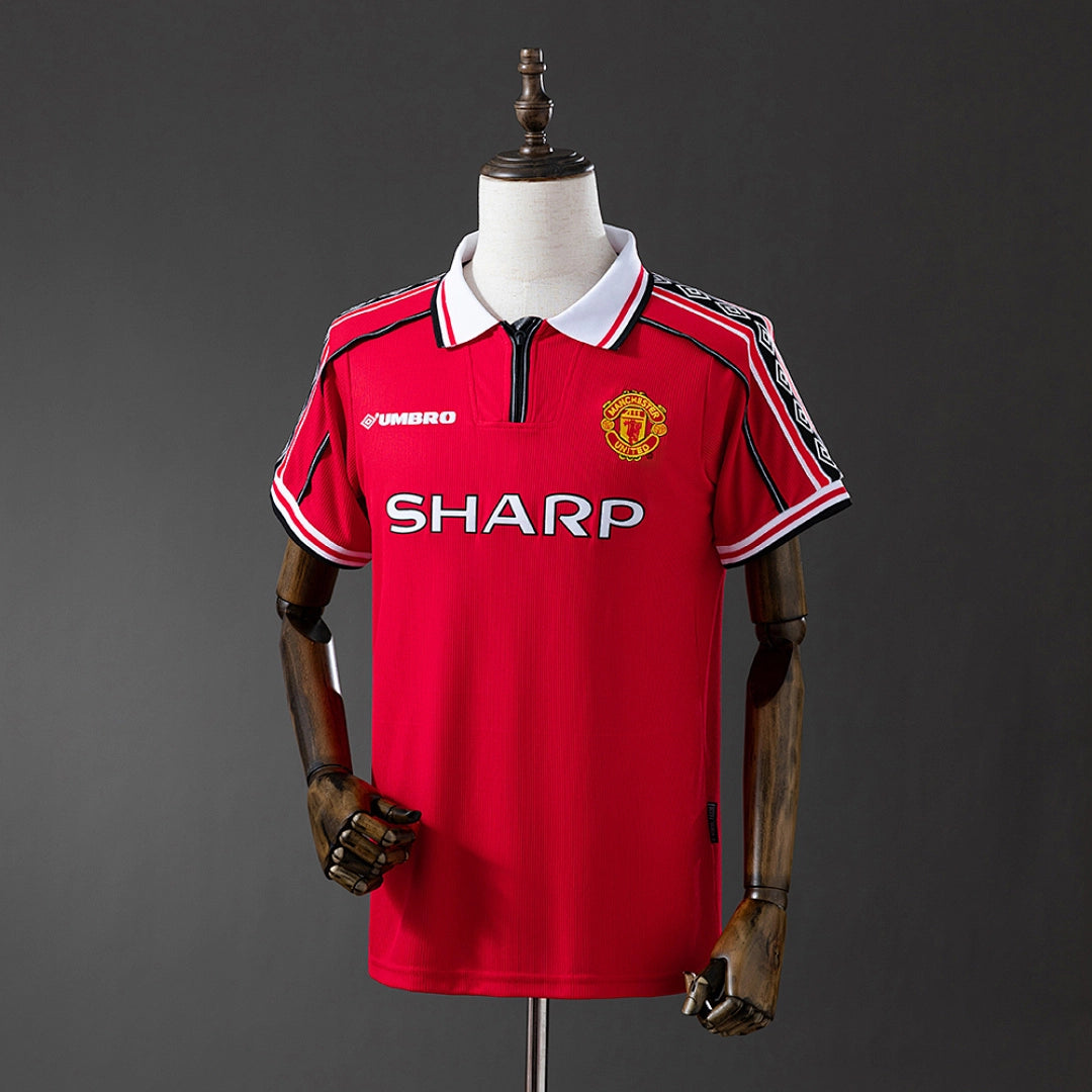 Camisola Principal do Manchester United 1998/1999 (Retro)