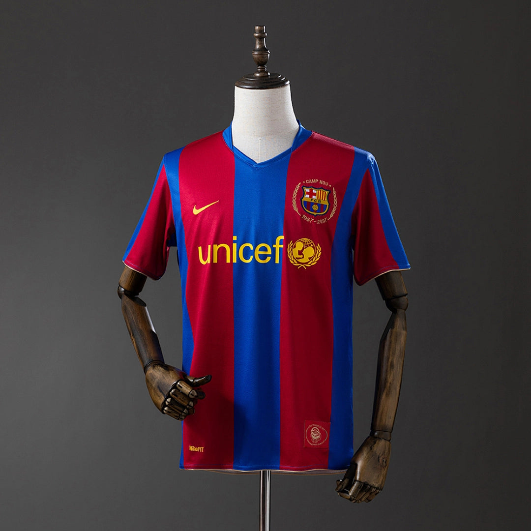 Camisola Principal do FC Barcelona 2007/2008 (Retro)