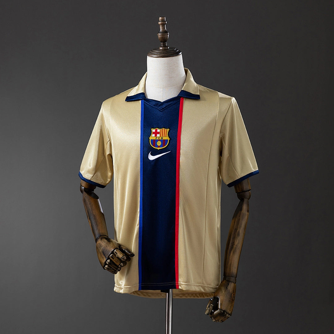 Camisola Alternativa do FC Barcelona 2002 (Retro)