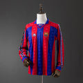 Camisola Principal do FC Barcelona 1996/1997 (Retro, Manga Longa)