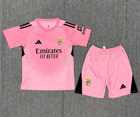 Kit Criança Benfica Guarda Redes rosa 25/26