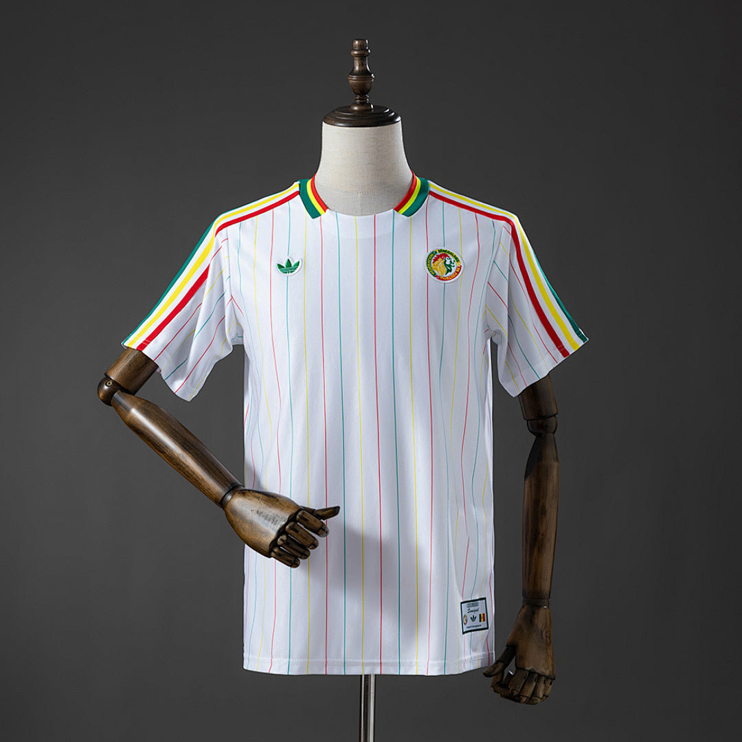 T-Shirt Senegal Terrace Icons Branca